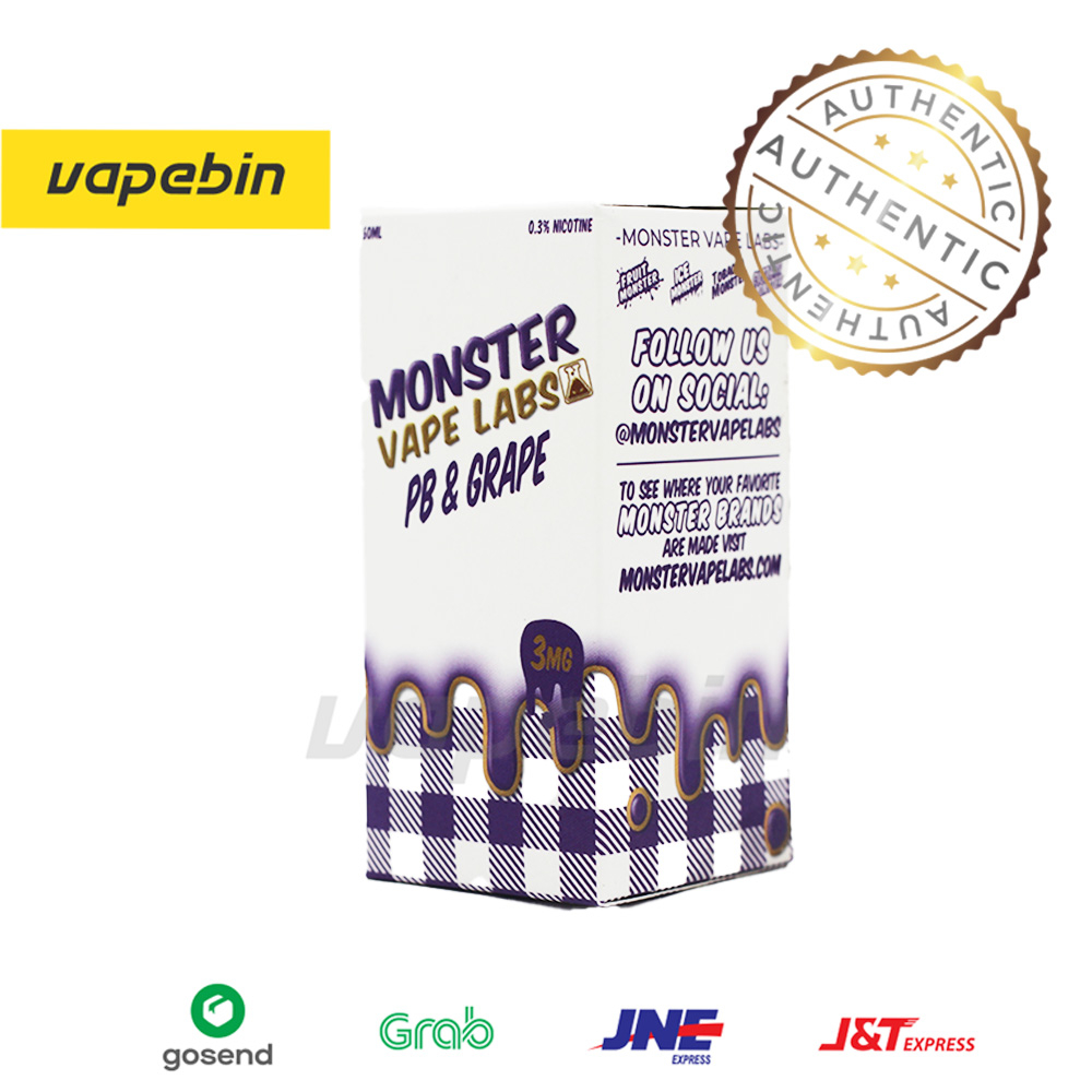 LIQUID MONSTER VAPE LABS PB GRAPE - MVL PB GRAPE - 60ML