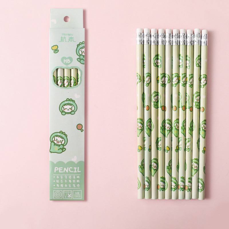 Pensil Set Fancy Isi Banyak Dengan Pemghapus / Set Alat Tulis Sekolah   Ready 3 varian Isi 4 Isi 6 Isi 10