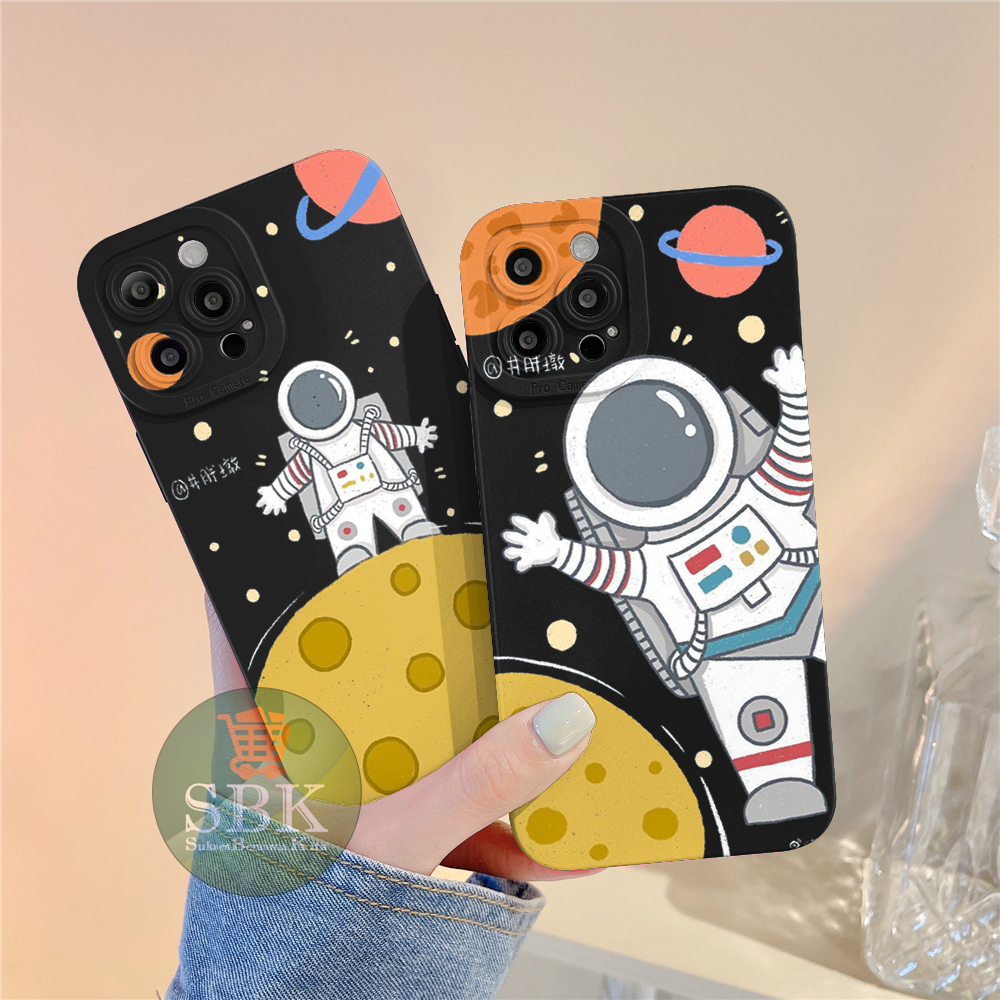 SBK Case - Case ASTRONAUT Oppo A76 - Silikon Case - Case Termurah - Case Terbaru - Case Terlaris - K