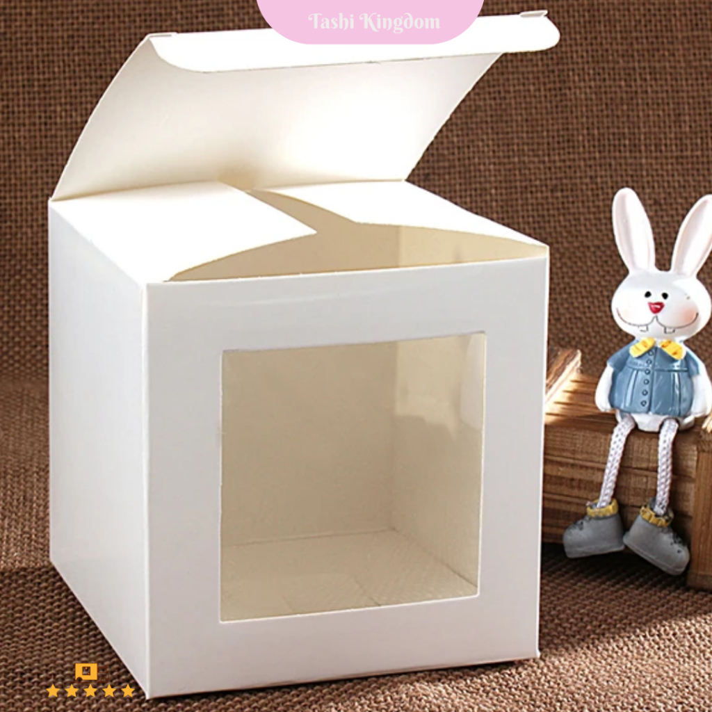 

Kotak Kado craft polos 12x12x12 Kotak Karton jendela Kotak kado Kardus