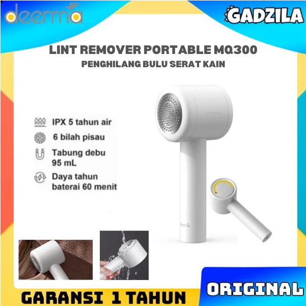 DEERMA MQ300 Fuzz Trimmer Lint Remover Penghilang Pembersih Rambut Bulu Serat Kain Baju Sweater