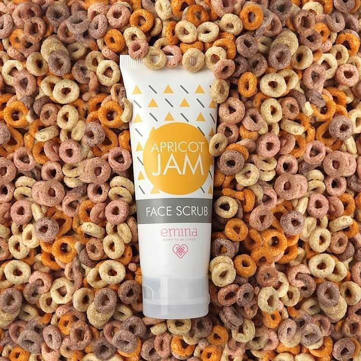 QEILA - Emina Apricot Jam Face Scrub | Netto 60 ML