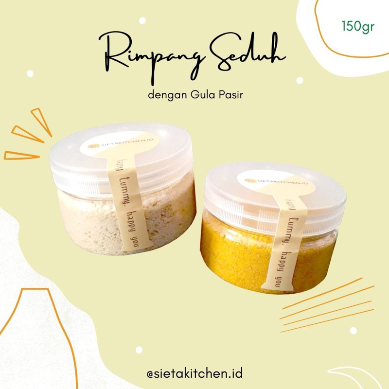 

Jamu Kunyit (gula pasir) 150gr