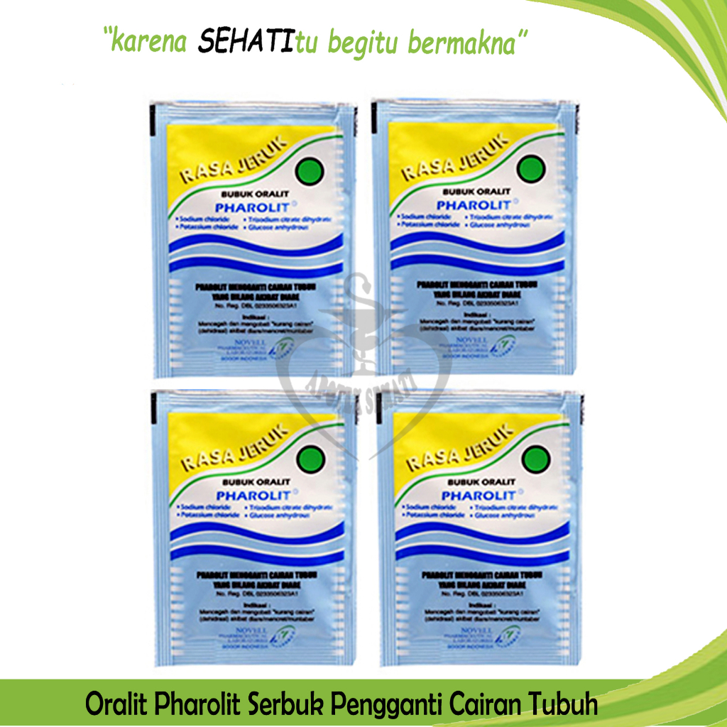 Oralit Ramolit Sachet Pengganti Cairan Tubuh Dehidrasi