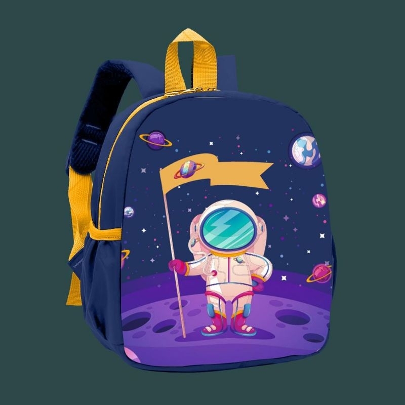 Tas Ransel Anak Paud Tk Bag Backpack Mini Kids Cartoon /Tas Murah/Tas karakter Kartun Lucu/Fashion Kids Motif Dino unicorn