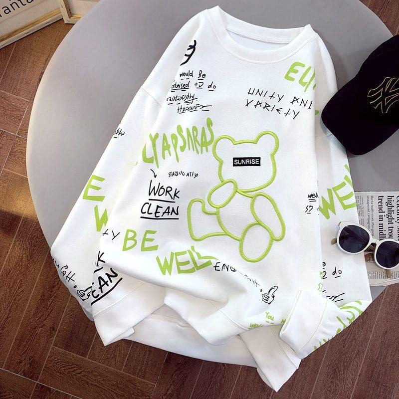 SUNRISE BABY SWEATSHIRT FULLPRINT | SWEATER PRIA STREETSTYLE BAHAN LEMBUT DAN NYAMAN