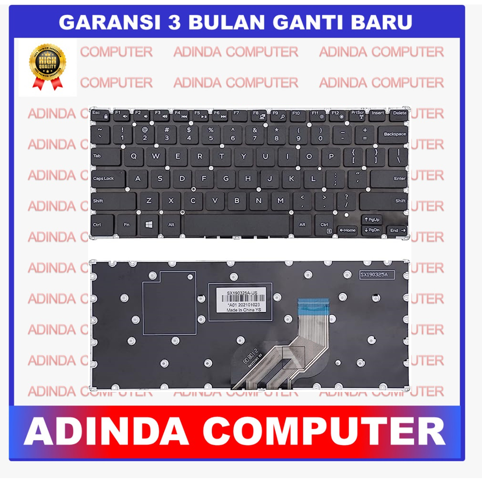 Keyboard Dell Inspiron 11-3162 11-3000 11-3164 11-3168 11-3169 11-3179 11-3180 11-3185