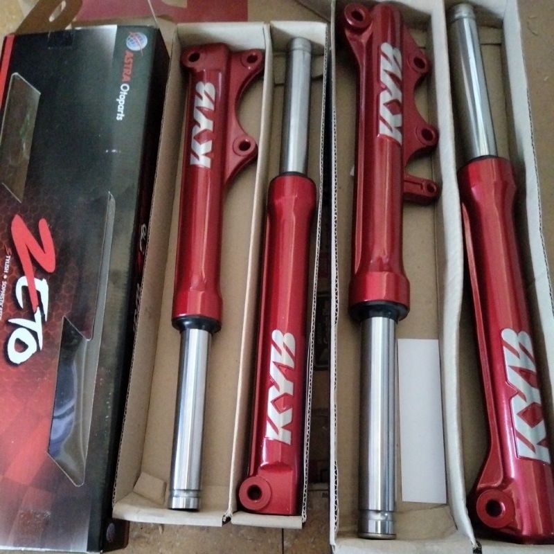 KYB Shock Breaker Depan KAYABA ZETO Sok Shok Front Fork Yamaha MIO JUPITER Z FF1010 / FF1020 VEGA R 