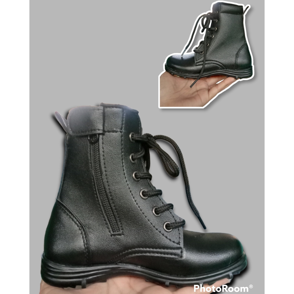 SEPATU ANAK PDL TK KARNAVAL TERMURAH SEPATU ANAK POLISI TNI