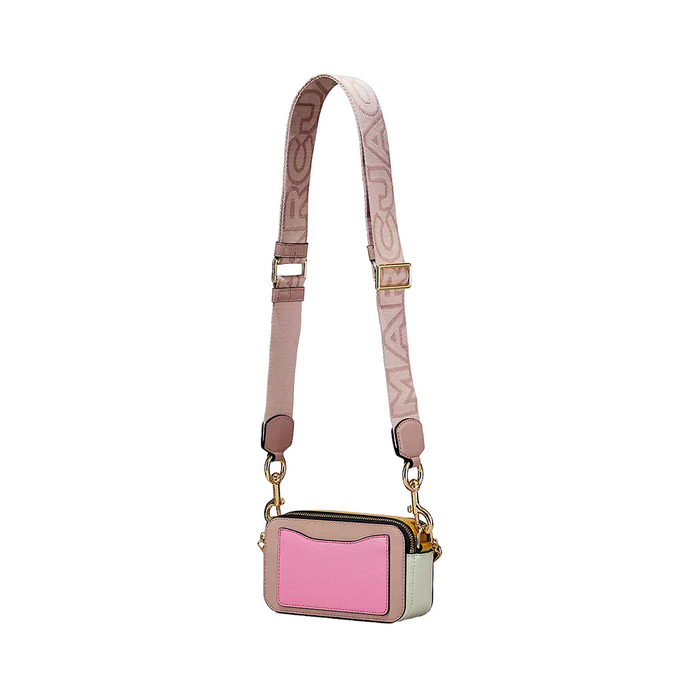 Marc Jacobs Snapshot Camera Bag - Rose Multicolor 100% Authentic