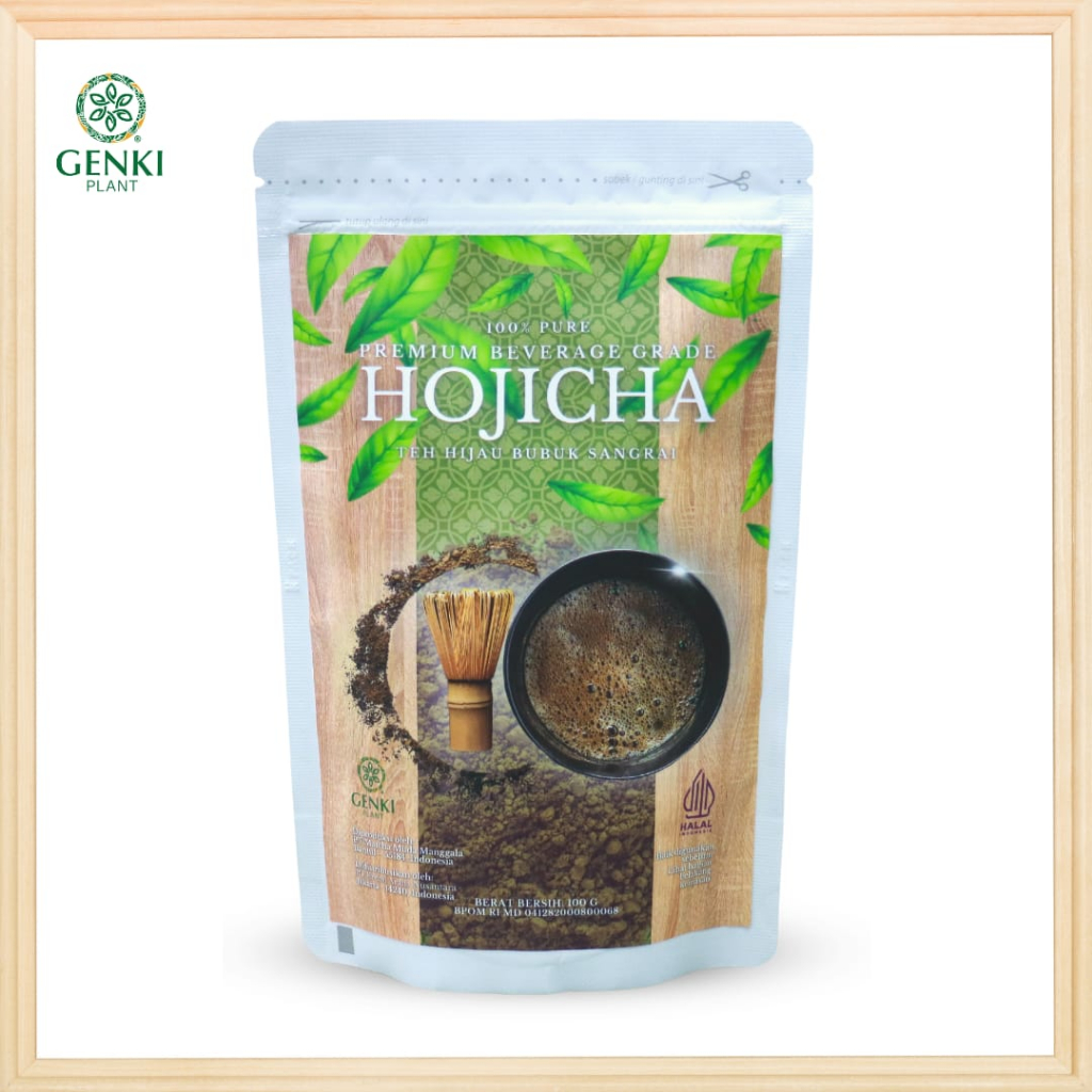 

Genki Plant Pure Japanese Hojicha Powder - 100 g