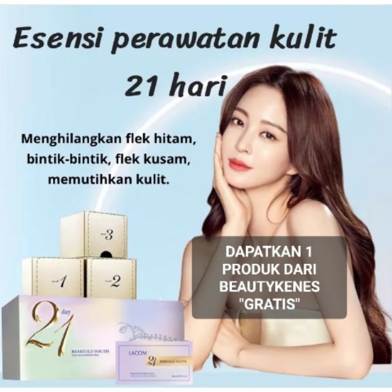 SERUM WAJAH Esensi perawatan kulit 21 hari (GARANSI ORIGINAL)