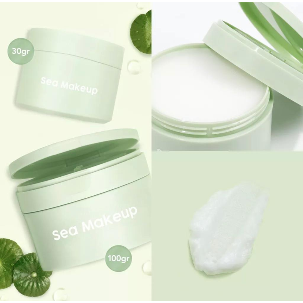 Sea Makeup Cleansing Balm Pembersih Make Up Remover Kulit Berjerawat Membantu menghapus makeup secara mudah