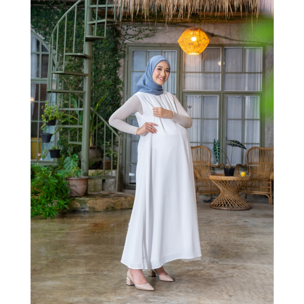 Wimi.id Calla Dress | Dres Ibu Hamil dan Menyusui