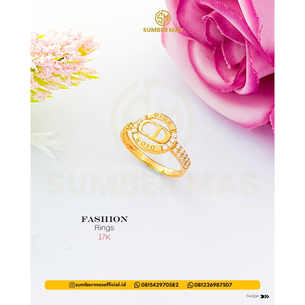 CINCIN FASHION KEKINIAN 17K - SUMBER MAS