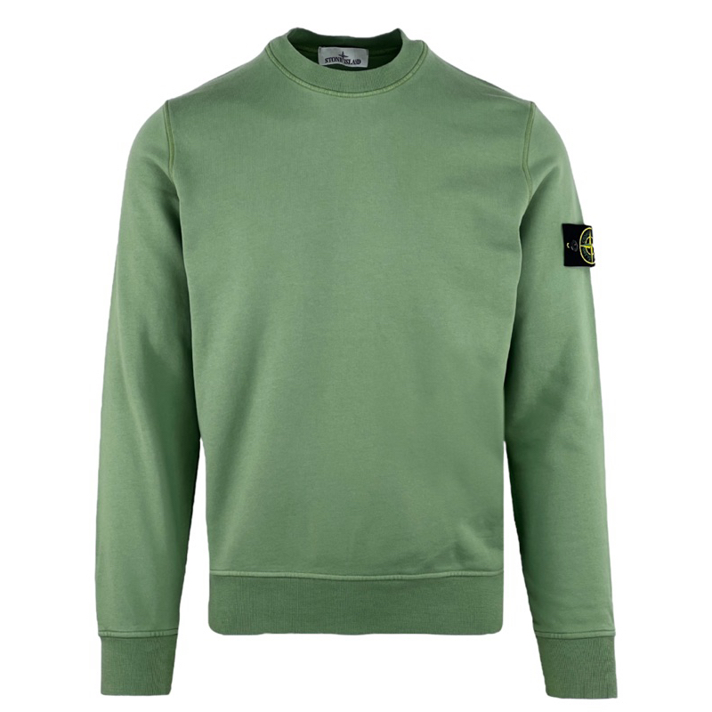 SWEATSHIRT CREWNECK STONE ISLAND CERTILOGO ORIGINAL AUTHENTIC