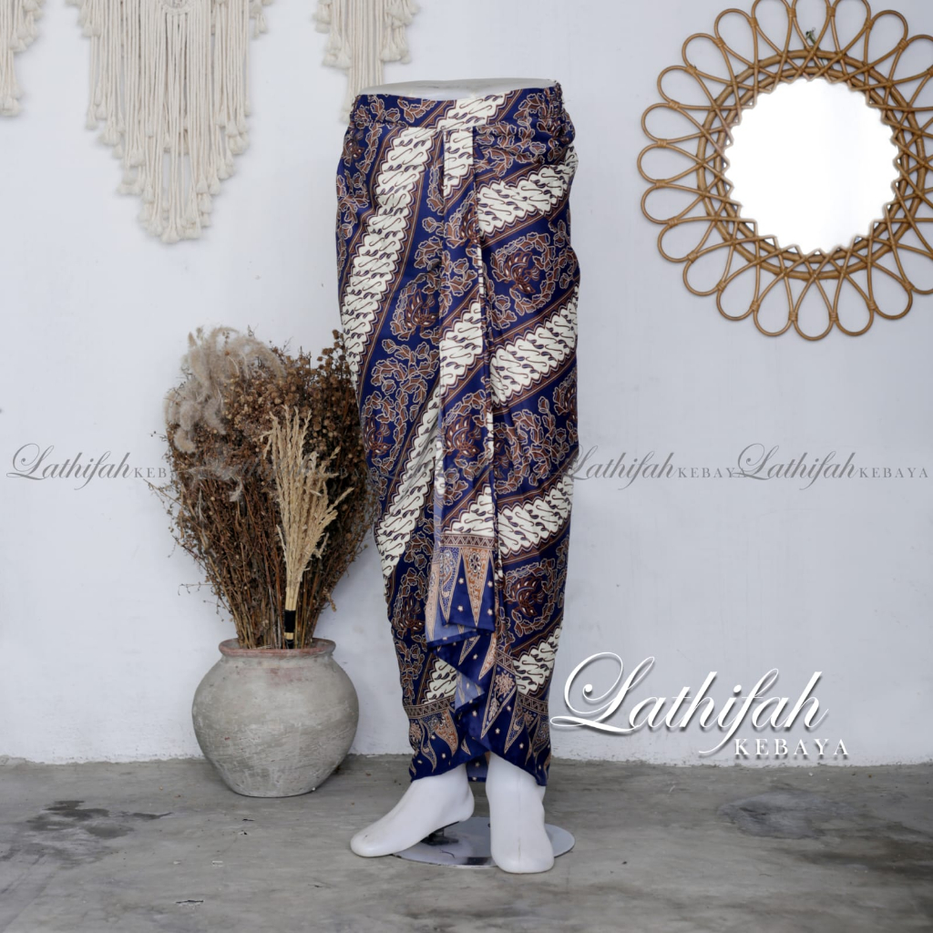 Rok Rempel Batik Pinggang Karet Jumbo MOTIF TUMPAL