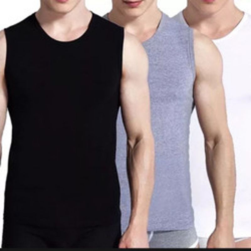 YUKENSI SINGLET PRIA\POLOS\KATUNRIB