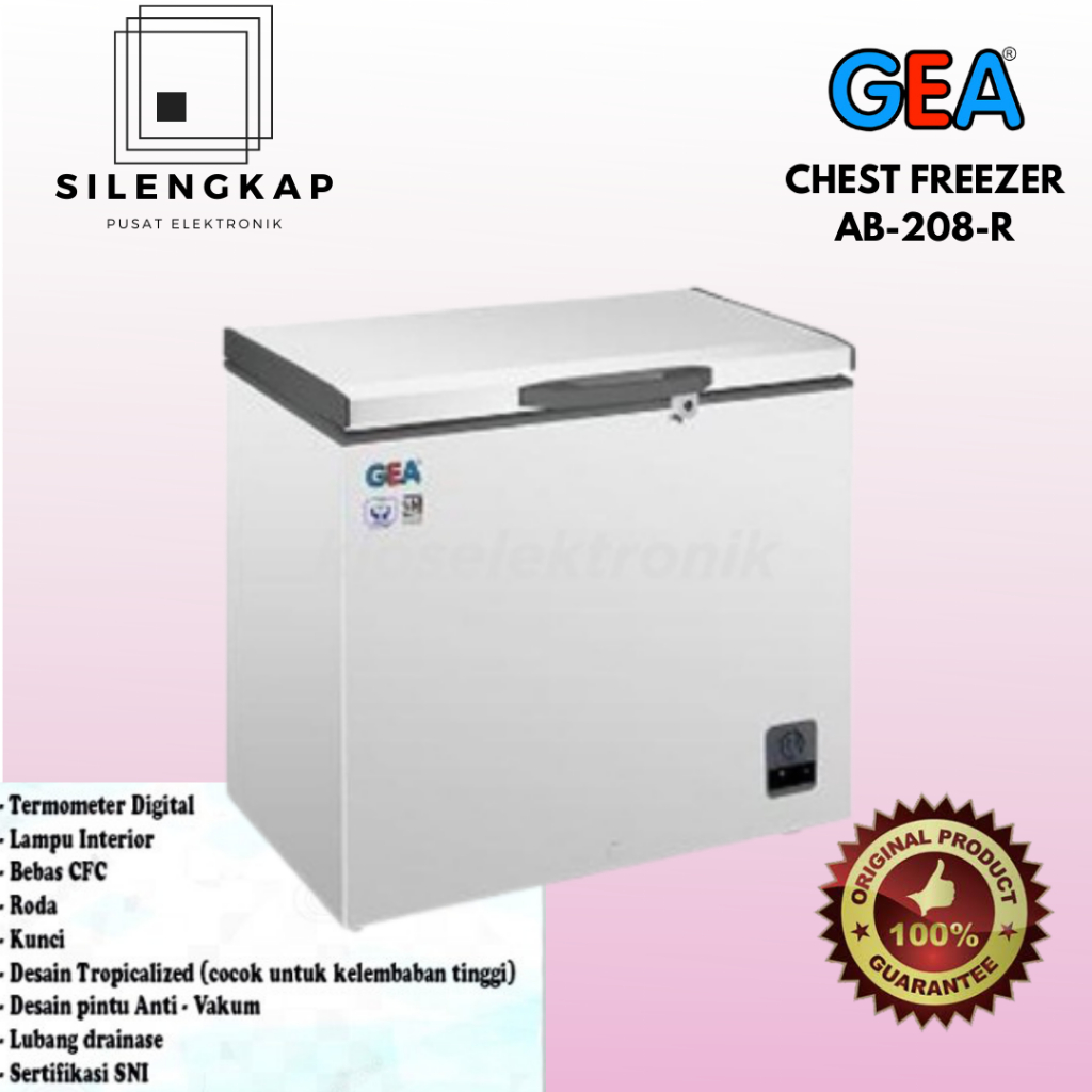 CHEST FREEZER GEA AB-208R Freezer Box GEA AB208R AB 208 R