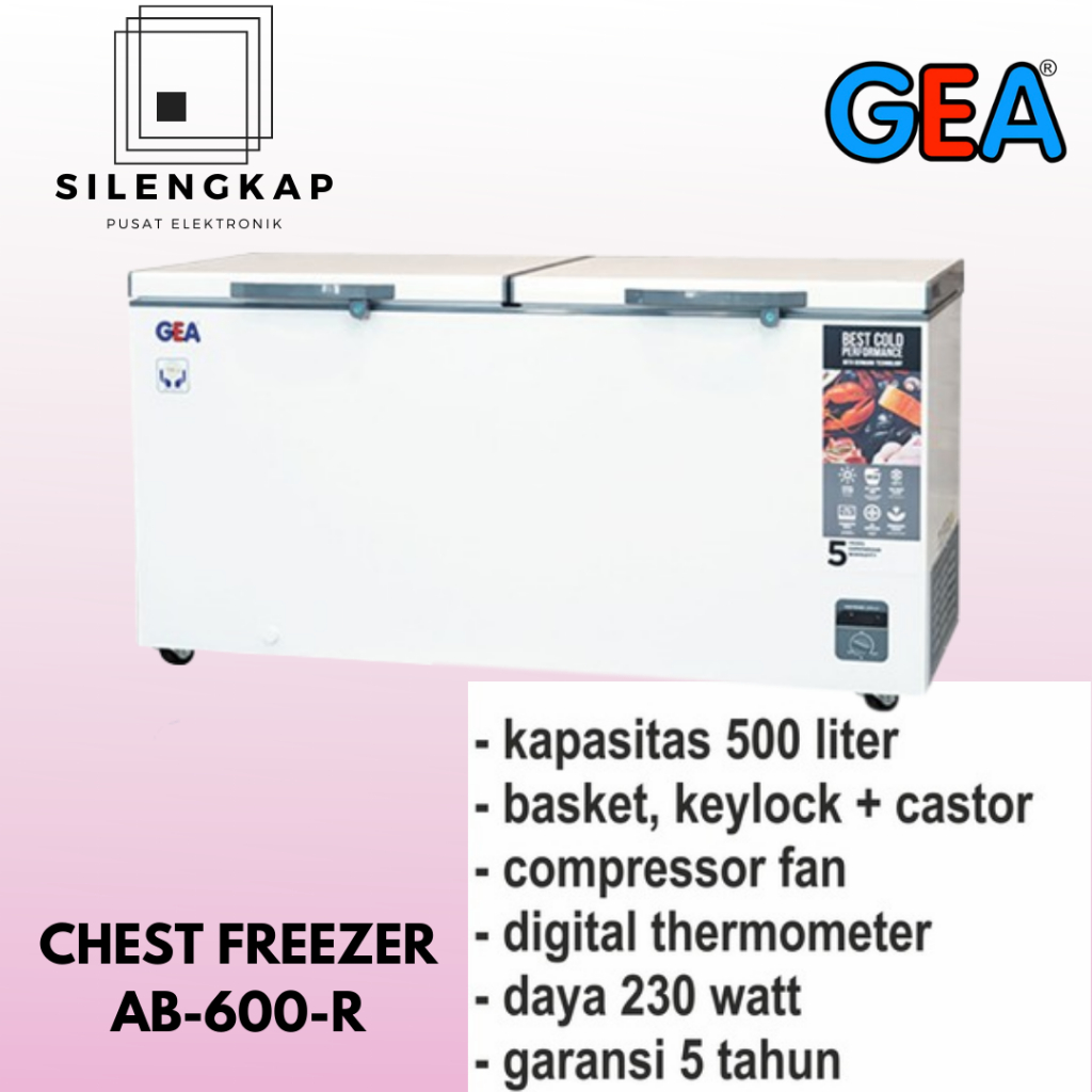 GEA Chest Freezer AB-600TX / AB 600 TX / AB 600R - AB600R