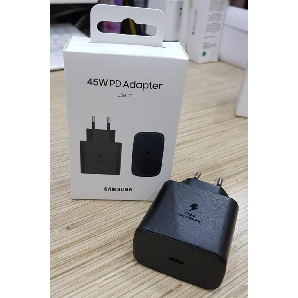 ELITEE Adaptor Charger Samsung 45W &amp; 25W Original Super Fast Charging Type C