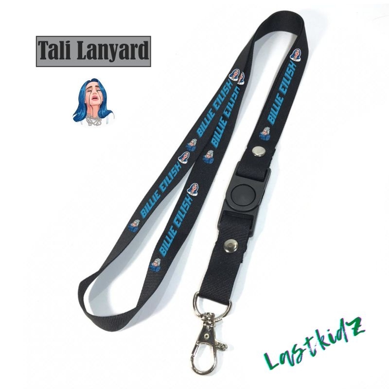 

Lanyard BILLIE EILISH tali lanyard MUSISI gantungan kunci name tag id card kartu nama / lanyard podss vapee BILLIE EILISH BAND MUSISI ARTIS gantungan / bisa cod lanyard best seller lanyard hitam lanyard murah INTERNATIONAL