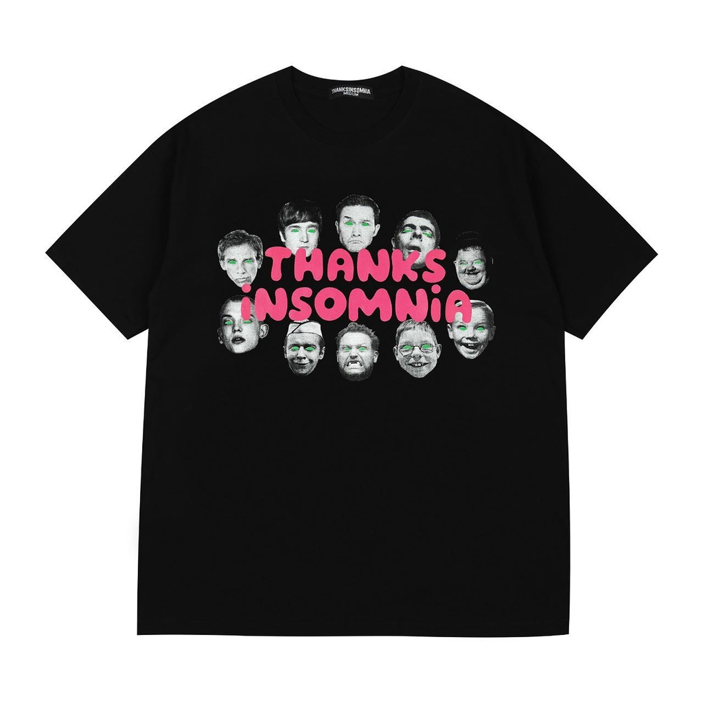 Tshirt Thanksinsomnia Cellia Black Kaos Distro Thanksinsomnia Lengan Pendek Baju Grosir Pakaian Tshirt Pria/Wanita Kaos Distro Thanksinsomnia Fulltag &amp; Label