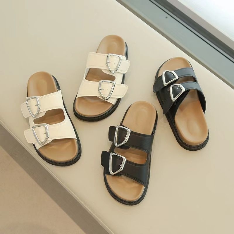 SNV991 - Sandal Double Strap Fashion Wanita