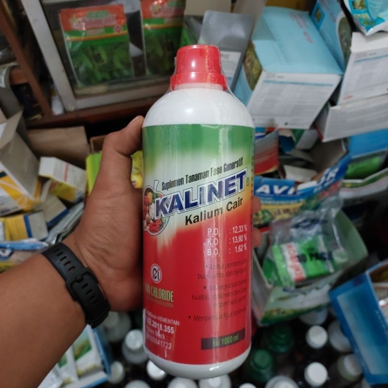 KALINET 1 LITER KALIUM CAIR SUPLEMEN TANAMAN FASE GENERATIF