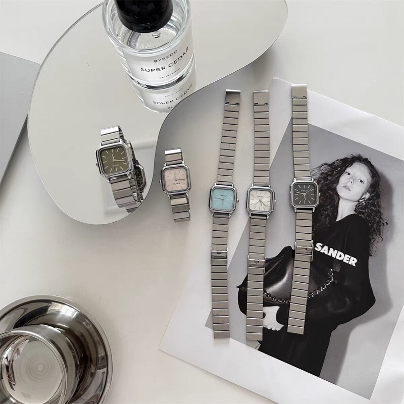 KOOLEY Jam tangan Naidu Silver Edition KY11