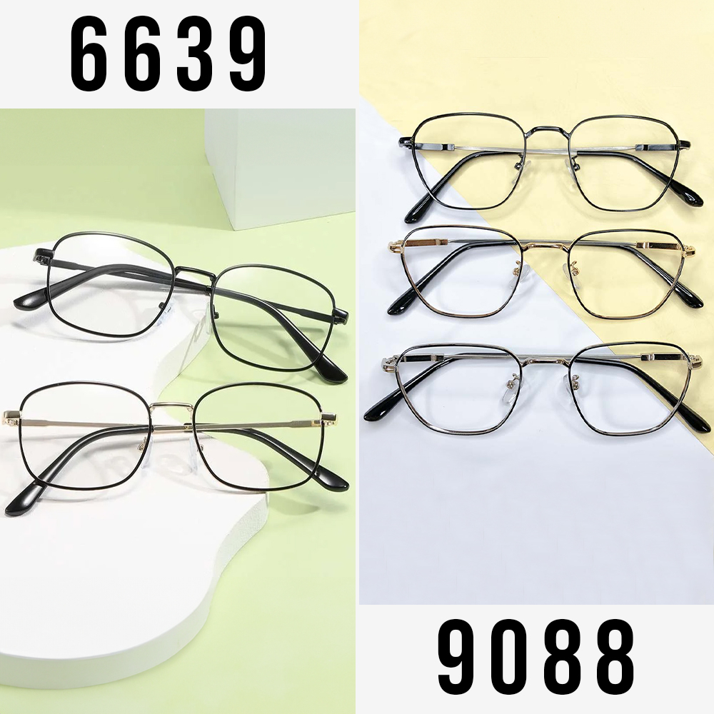 Kacamata 6639 ori MINUS ANTI RADIASI UV Hp, Laptop, Komputer Normal s/d -5.00  Korea Fashion Pria / Wanita / Anak-anak