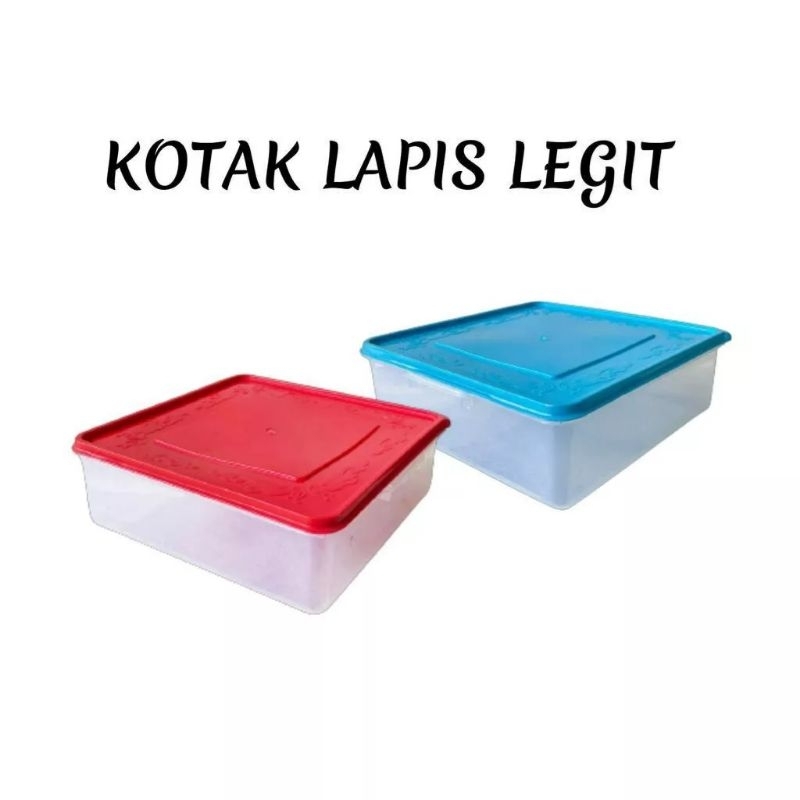 KOTAK LAPIS LEGIT KOTAK PERSEGI TEMPAT MAKANAN