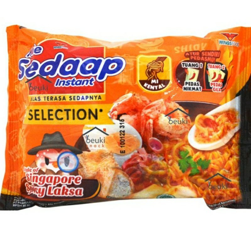 

Mie Sedap Sedaap Rasa Singapore Spicy Laksa Kuah