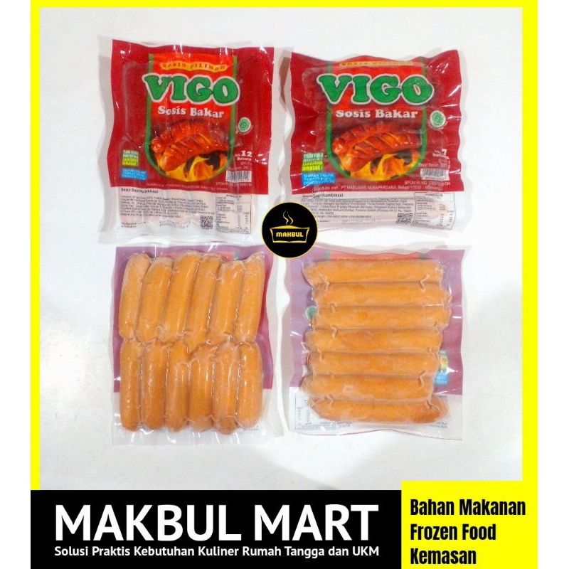 Vigo Sosis Bakar isi 7 dan 12