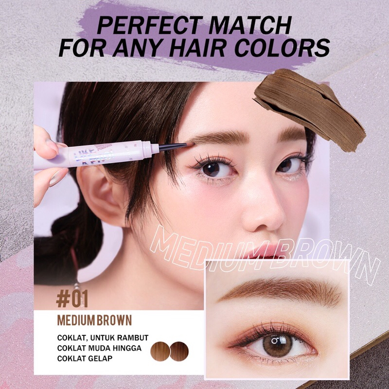 BNB Barenbliss Korean Like A Pro shockproof Durabrow Pomade | Waterproof Smudeproof Long Lasting