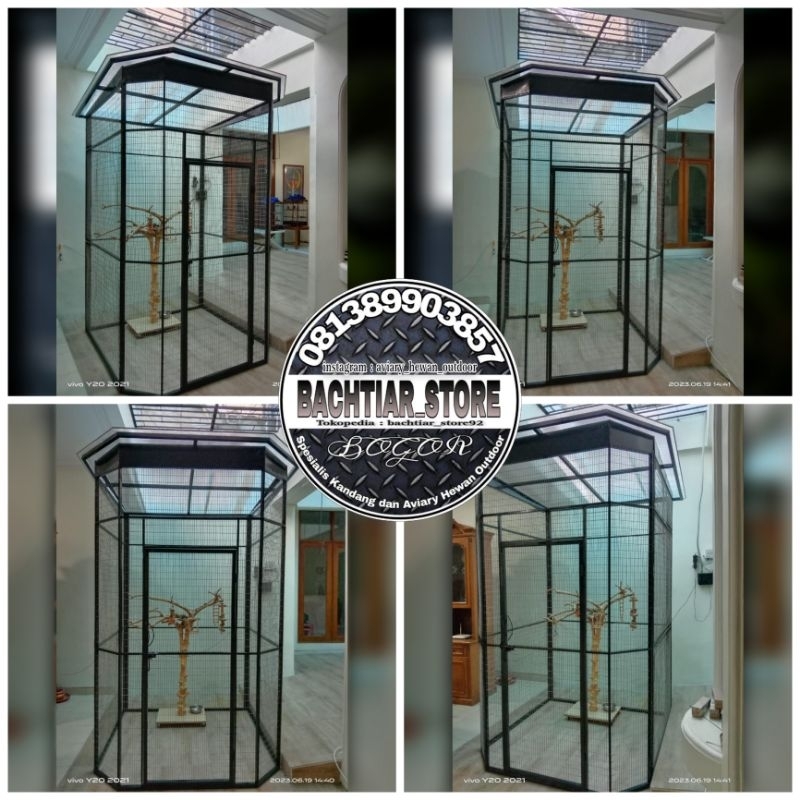 KANDANG AVIARY MINI OUTDOOR