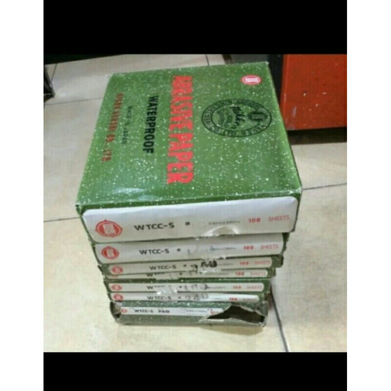 Amplas niken #1500 eceran-amplas waterproof ( minimal pembelian 10 lembar)