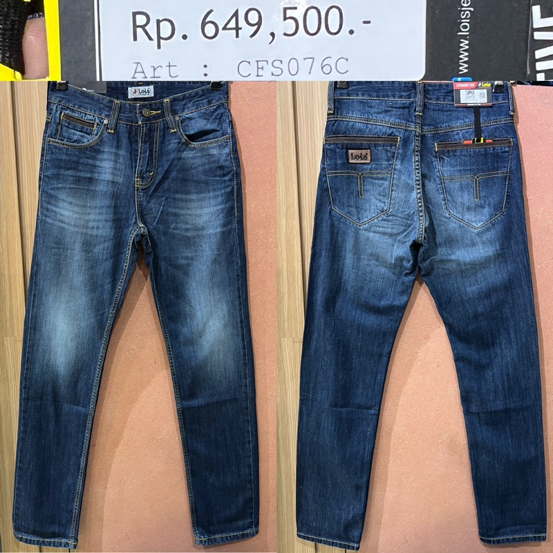 Celana Panjang Lois Original Variasi Kulit asli