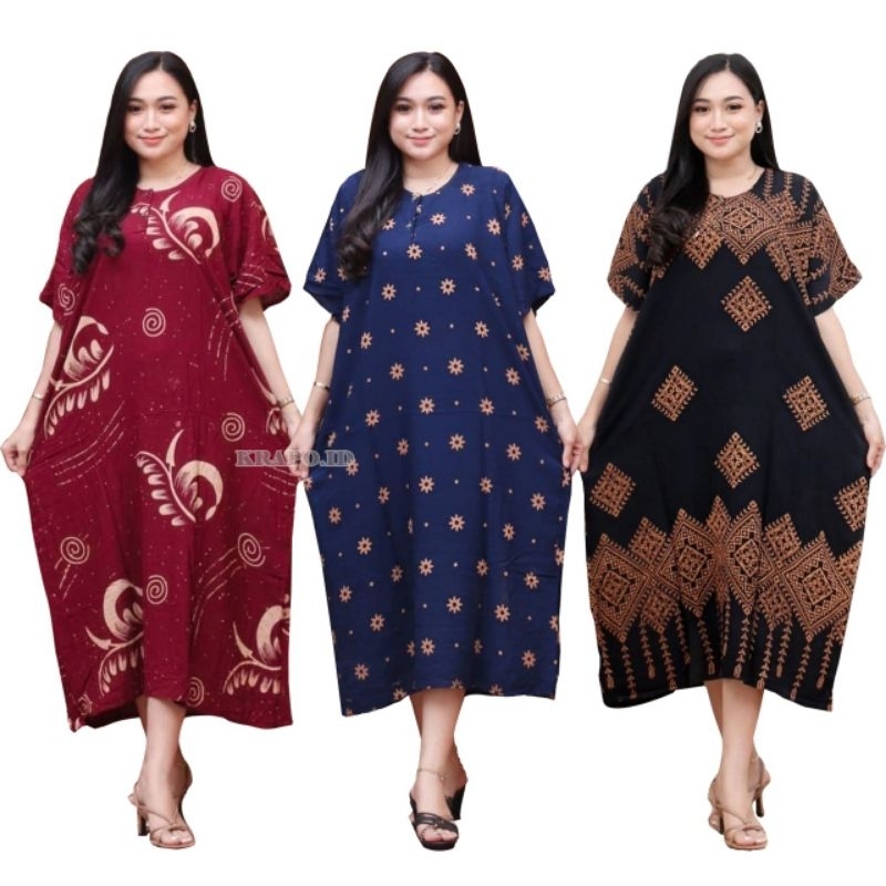 Daster jumbo rayon size XL - Jumbo Lingkar Dada 120 terbaru | DASTER RAYON JUMBO LD 120 | Daster Jum