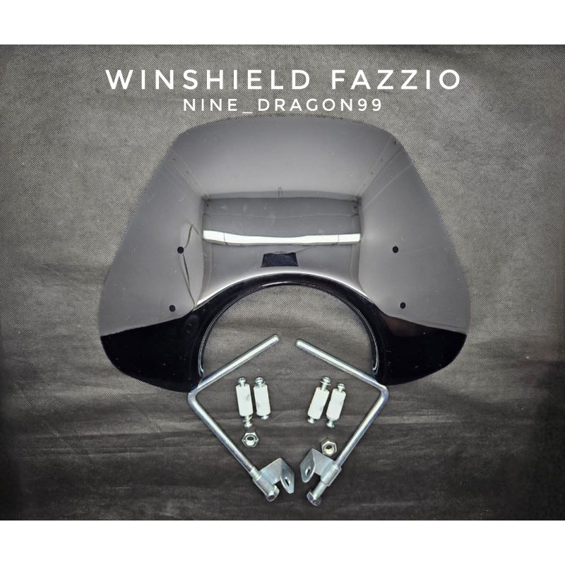 Winshield Fazzio Visor Fazzio Penghalang Pelindung Angin Fazzio