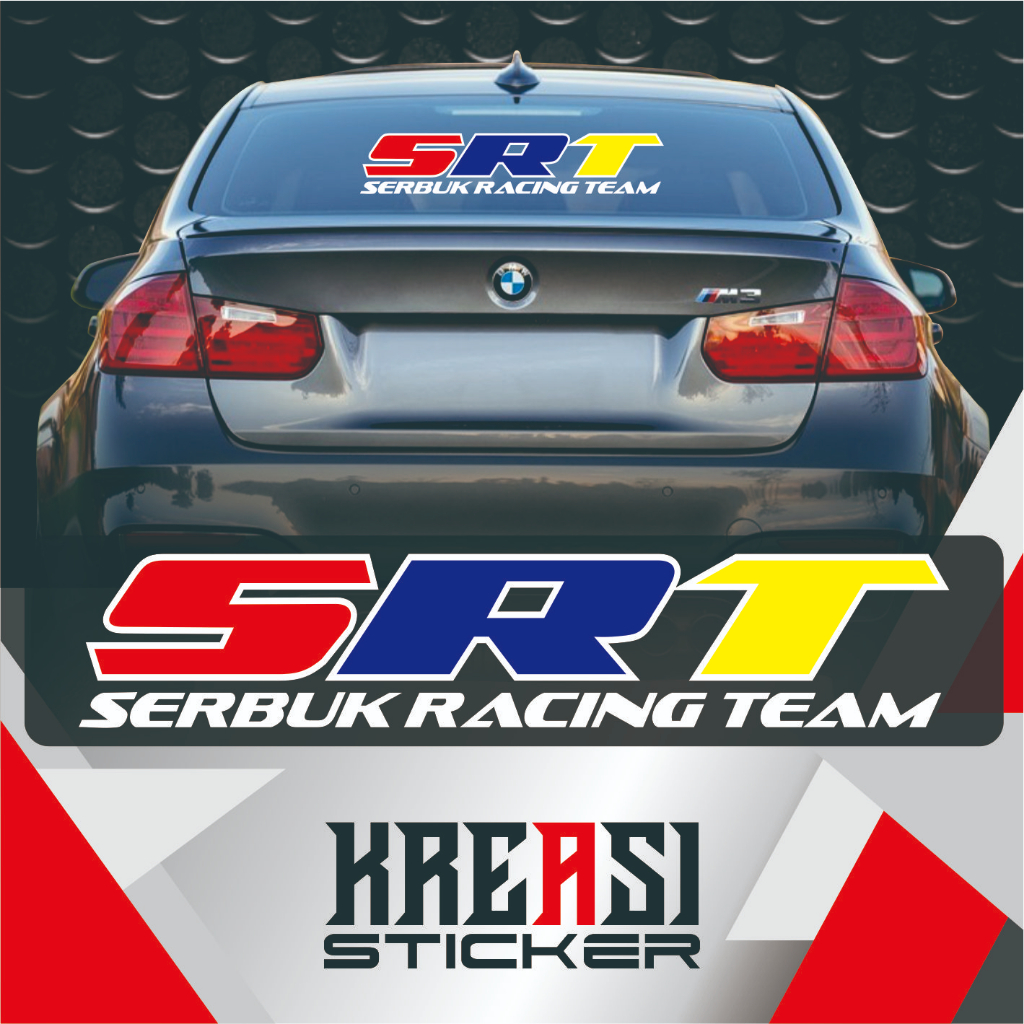 Stiker SRT Serbuk racing team