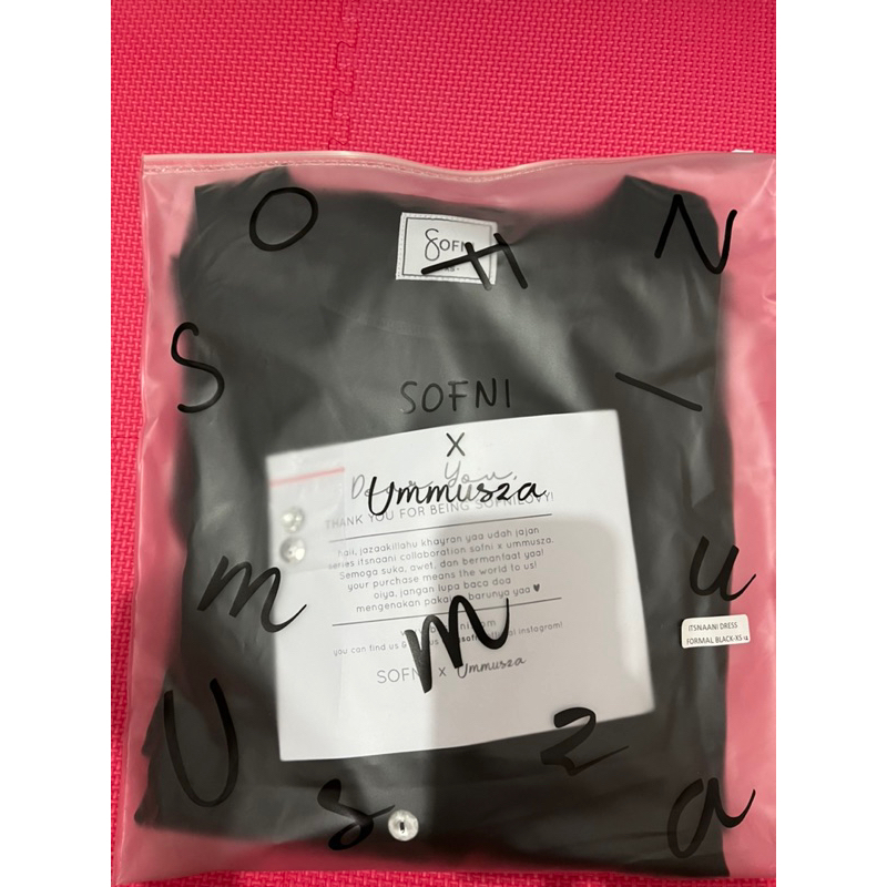 Itsnaani Abaya Black Size XS Bysofni