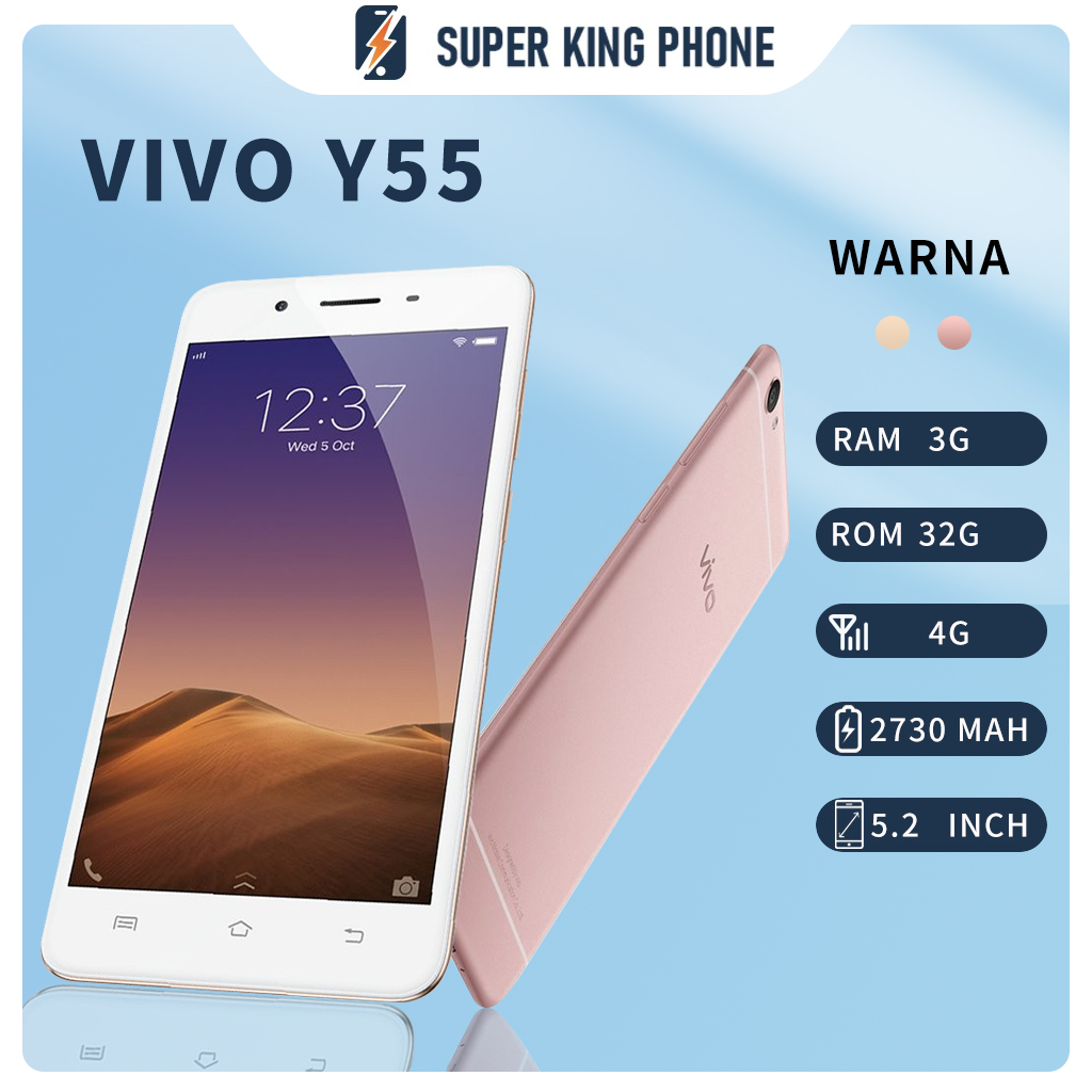 HP VIVO Y55 RAM 3/32GB NEW smartphone baru termurah handphone