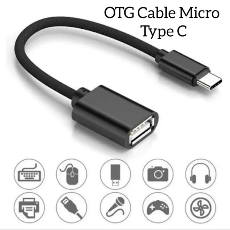 Kabel Otg Micro Otg Micro USB Kabel Otg Type C Otg Android Fast Tranfer Kabel Data OTG Type C Kabel 