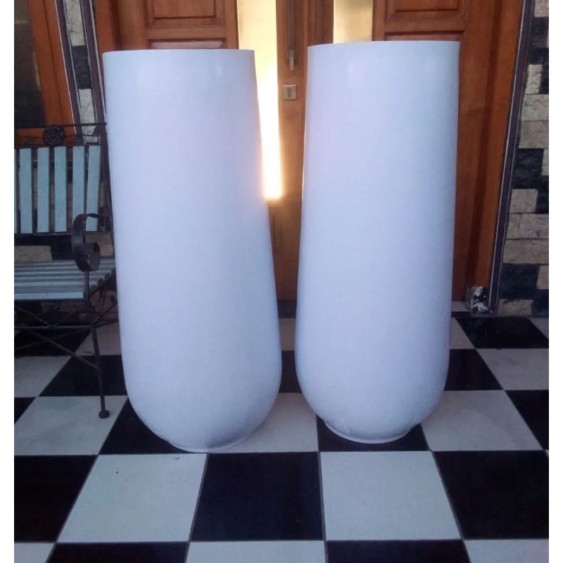 pot dekorasi pelaminan ukuran 100cm bahan spon karet //pelaminan//backdrop