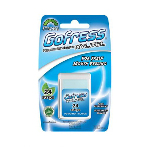 

Gofress Xylitol isi 24 Strawberry / Anggur / Peppermint / Barley Mint / Orange / Spearmint