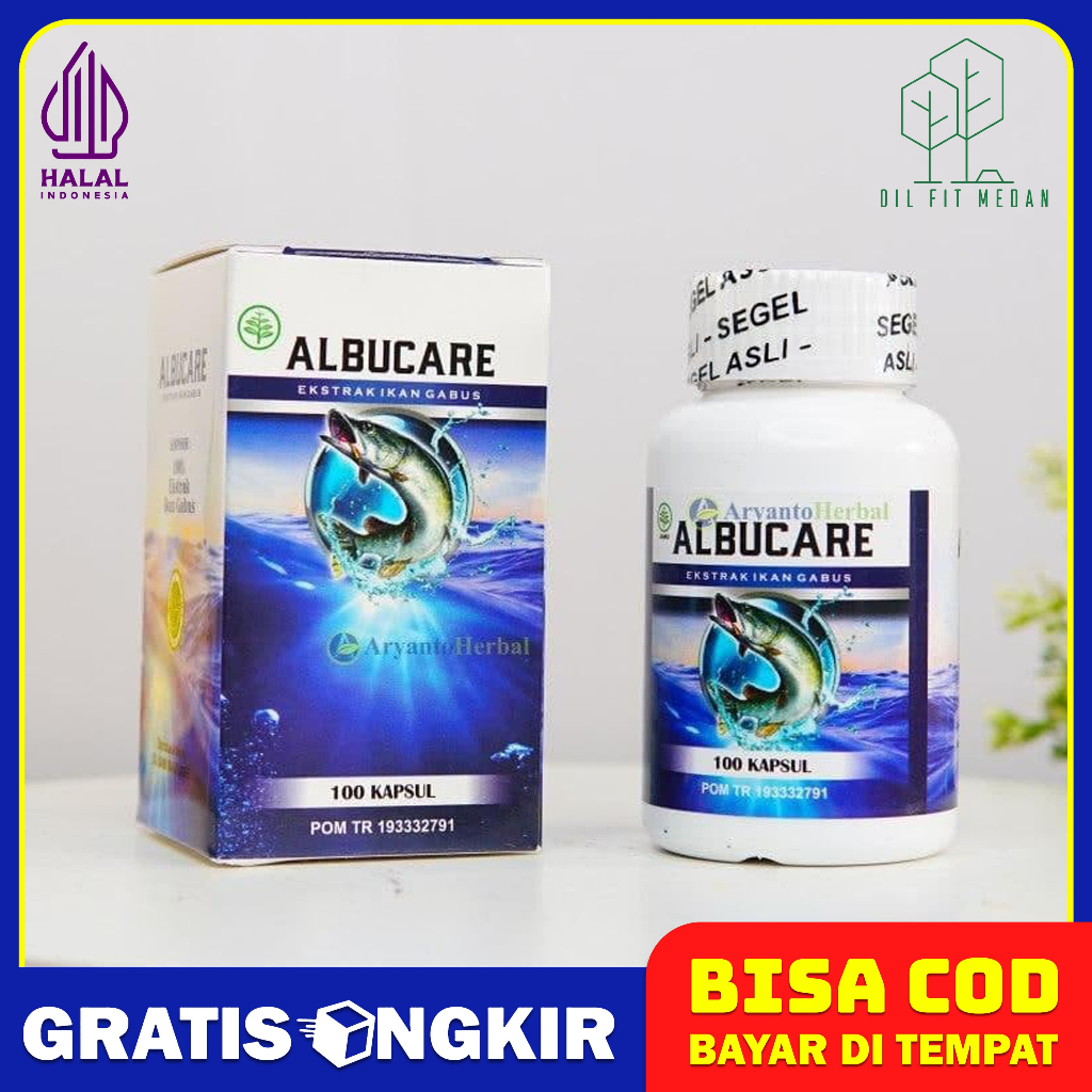 Obat Pengering Pasca Operasi Caesar ALBUCARE Ekstrak Albumin Ikan Gabus Herbal Palembang