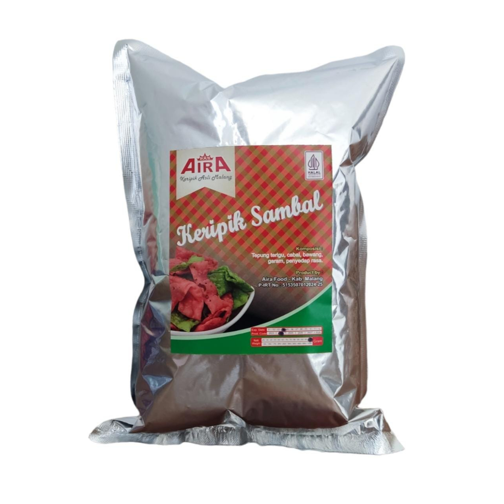 

KERIPIK SAMBAL AIRA 100 GRAM