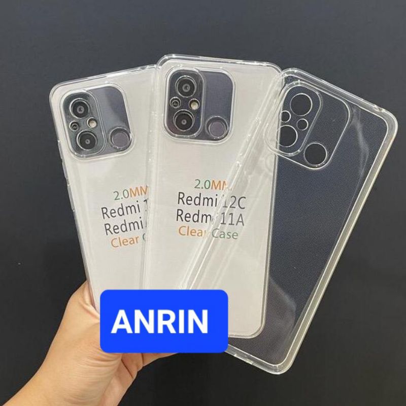 XIAOMI REDMI 12C 11A CLEAR HD 2.0 CASING SOFTCASE SILIKON BENING BAHAN TEBAL ANTI JAMUR