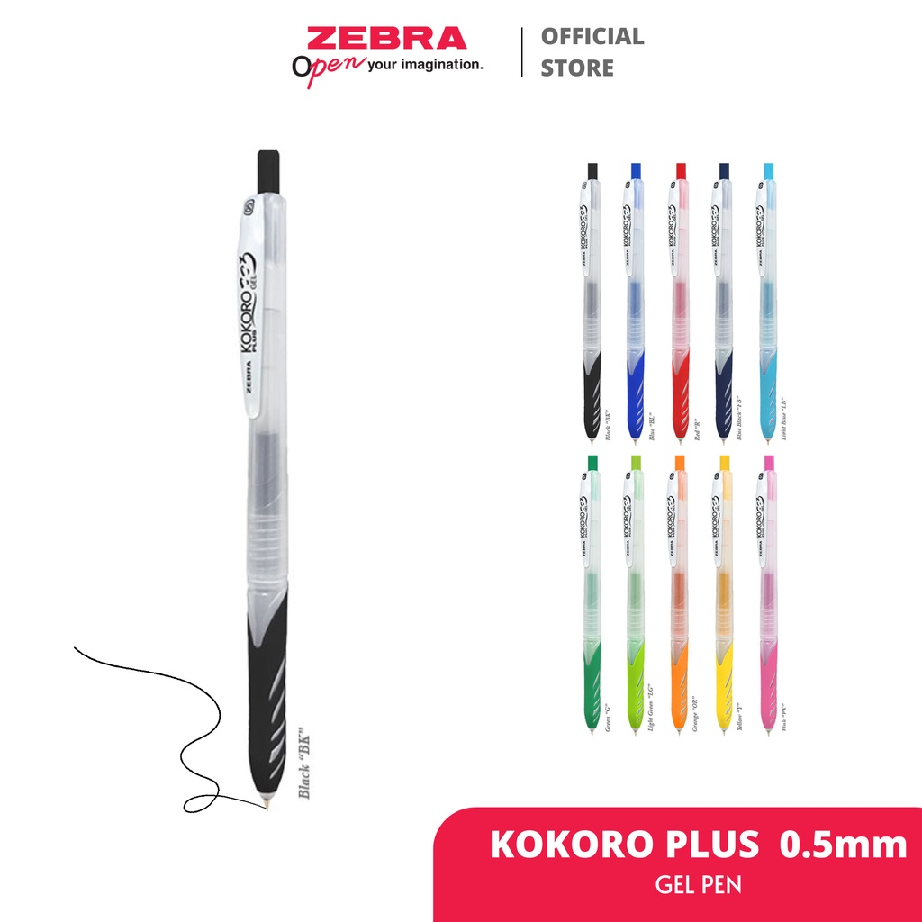 ZEBRA Pulpen Kokoro Plus (0,5mm)